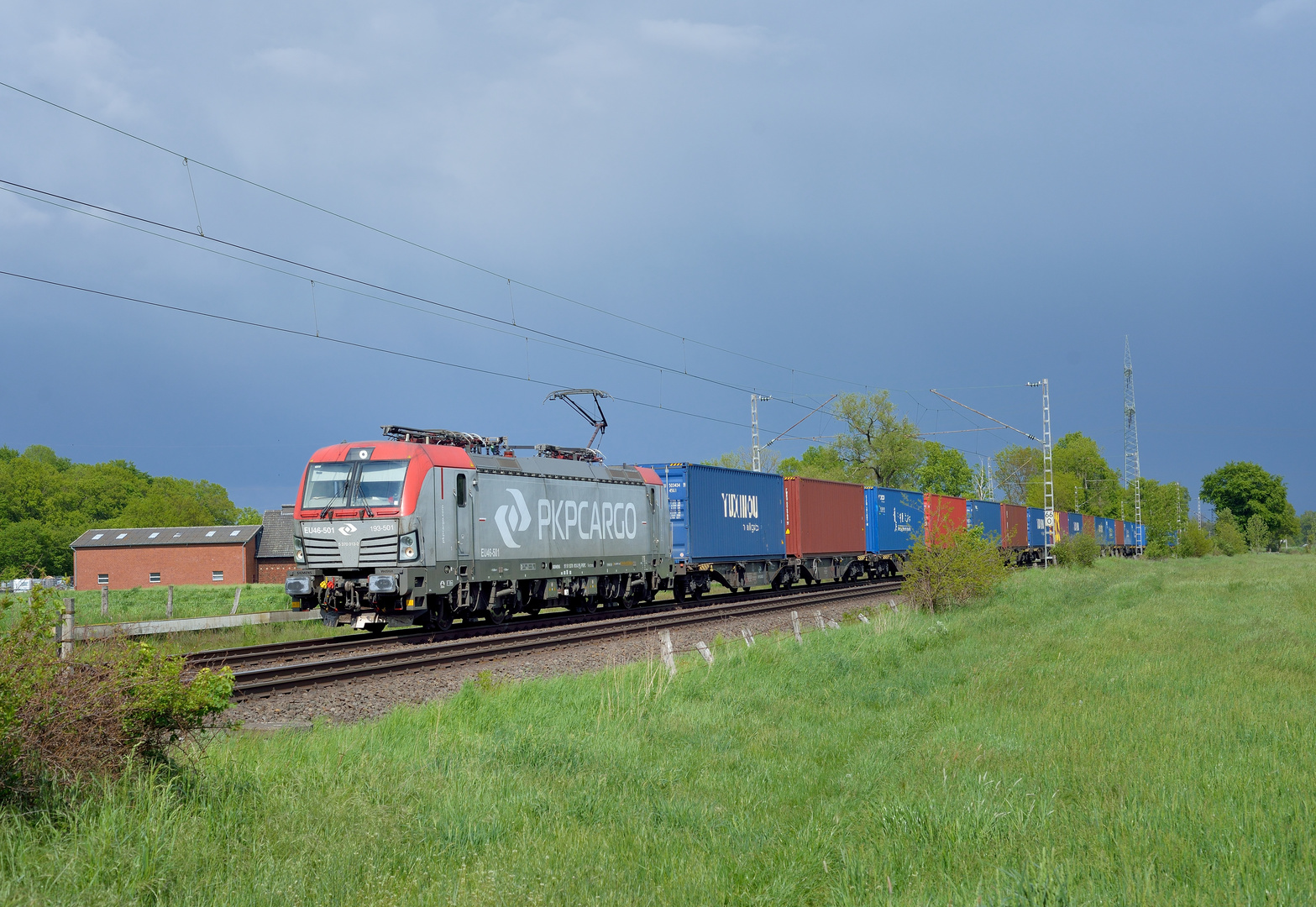 193 501 --PKP Cargo-- am 19.05.21 in Hamm-Neustadt