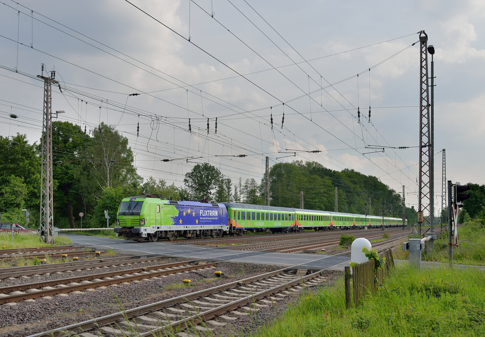 193 826-5 --Flixtrain Europa-- am 23.05.19 in Hamm-Selmig