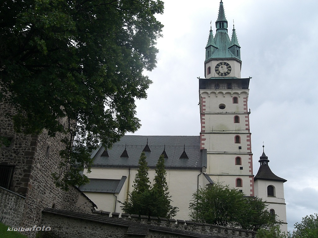 (193) kirche  von Kremnica (slovakei)