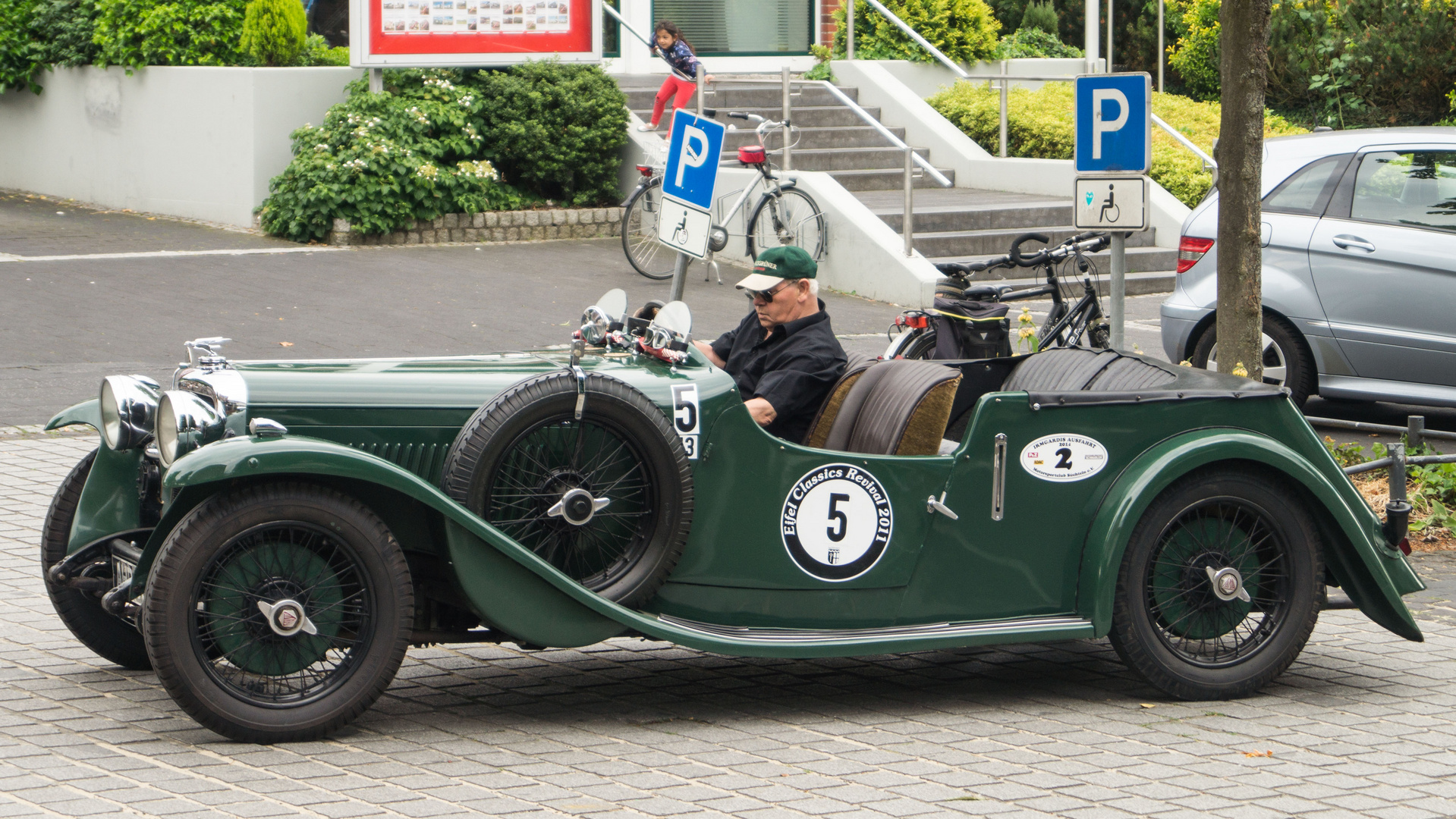 1932er ALVIS auf dem Wegberger Oldtimertreffen