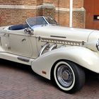 1935 Auburn 851 Supercharged Speedster Cream Fvl
