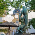 1936SC Schloss Bückeburg Landpartie White Partie auf der Schlossbrücke mit de Vries Figuren