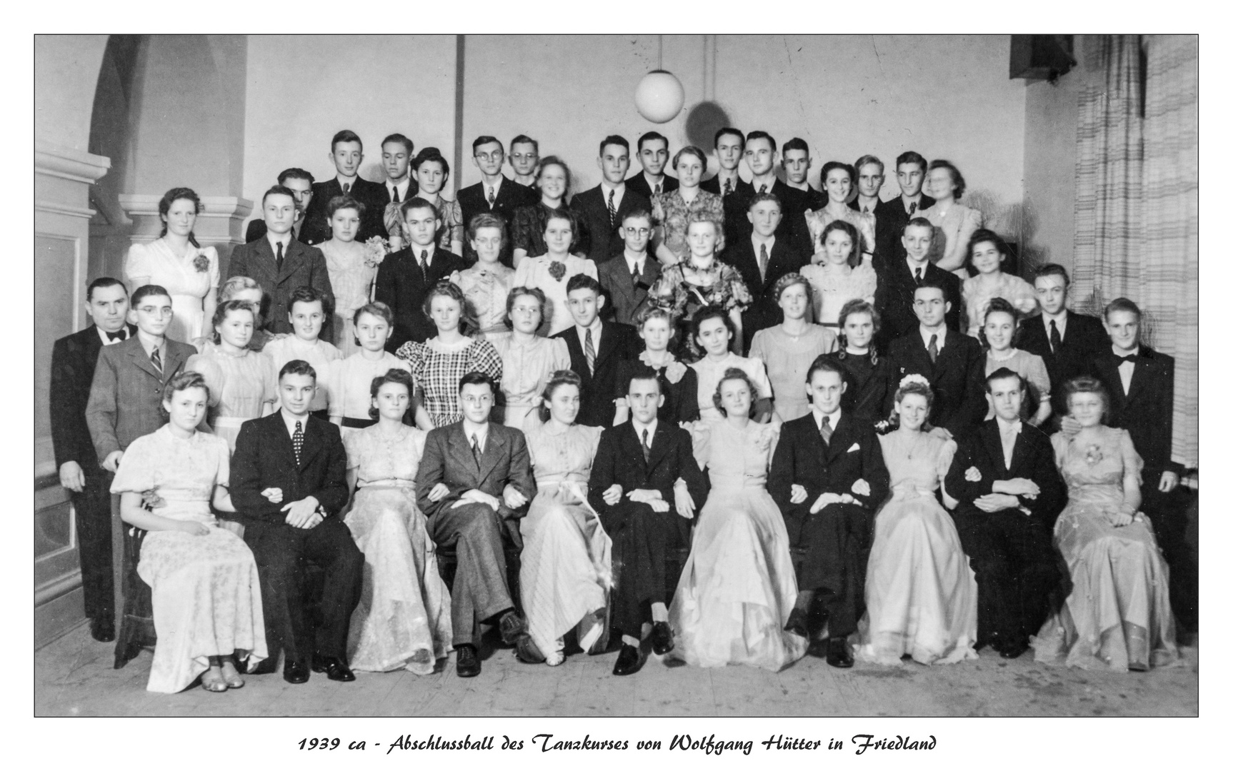 1939 - Abschlussball in Friedland