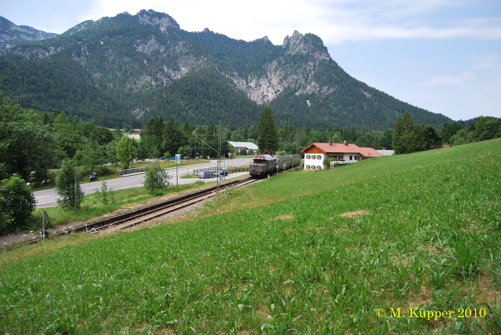 194 051 an der Schlafenden Hexe