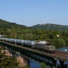 194 051 auf Neckarbrücke in Neckargemünd