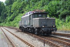 194 051 beim umsetzen in Berchtesgaden