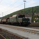 194 158 - 2 bei der Durchfahrt in Gemünden 2007