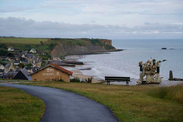 1944 Mulberry B - Der künstliche Hafen von Arromanches-les-Bains