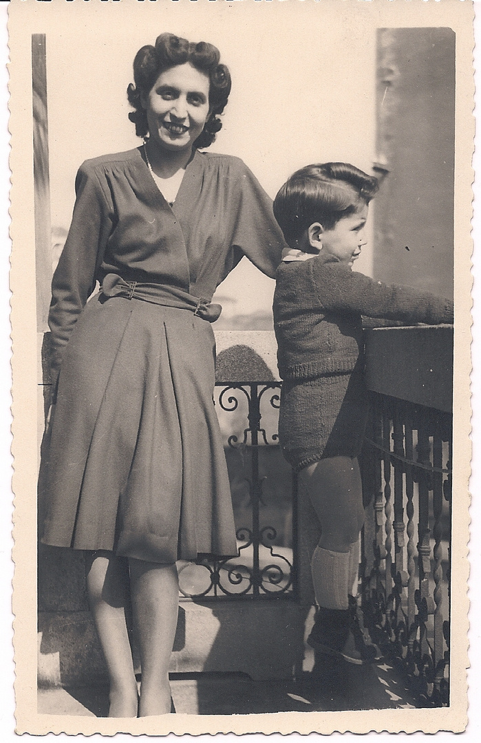 1946 - Io e mia madre.