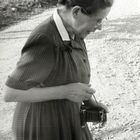 1953 April Tante Paula fotografiert