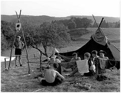 1955 St.Georgspfadfinder im Bröltal-Bergisches Land (1)