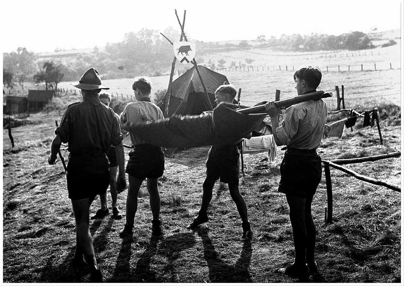 1955 St.Georgspfadfinder im Bröltal-Bergisches Land (14)