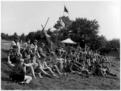 1955 St.Georgspfadfinder im Bröltal-Bergisches Land (23)