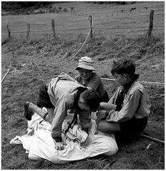 1955 St.Georgspfadfinder im Bröltal-Bergisches Land (26)