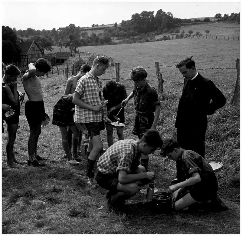 1955 St.Georgspfadfinder im Bröltal-Bergisches Land (29)