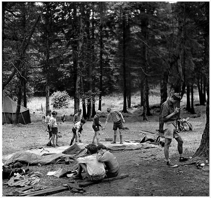 1957 Jugendzeltlager im Baybachtal-Hunsrück (27)