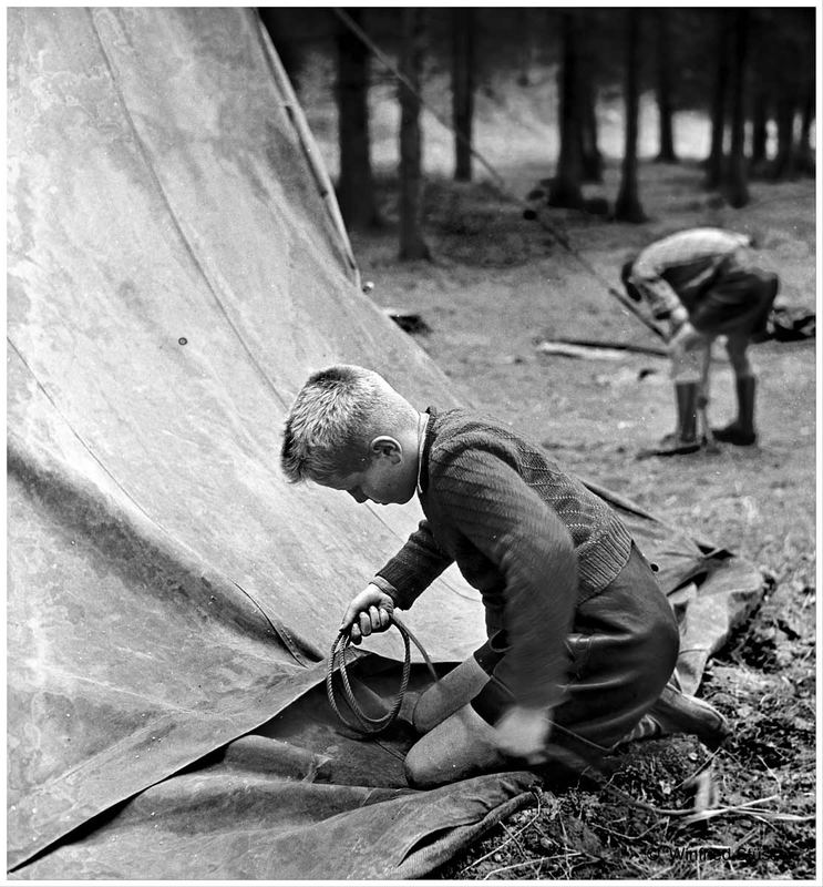 1957 Jugendzeltlager im Baybachtal-Hunsrück (28)