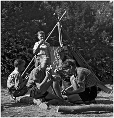 1957 Jugendzeltlager im Baybachtal-Hunsrück (38)