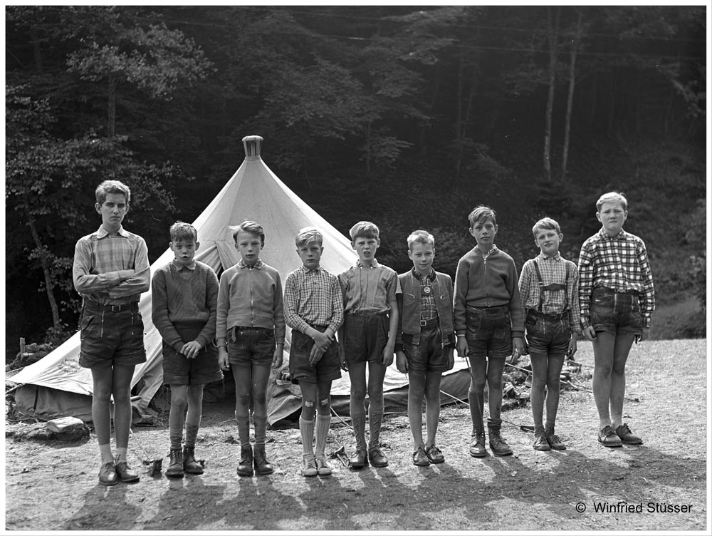 1957 Jugendzeltlager im Baybachtal-Hunsrück (39)
