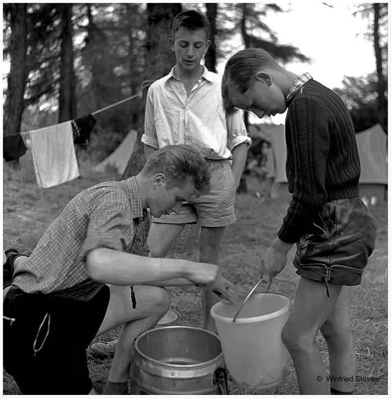 1957 Jugendzeltlager im Baybachtal-Hunsrück (4)