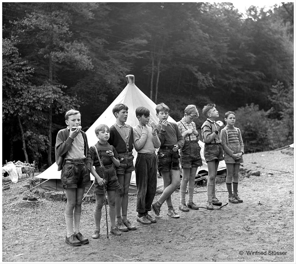 1957 Jugendzeltlager im Baybachtal-Hunsrück (44)