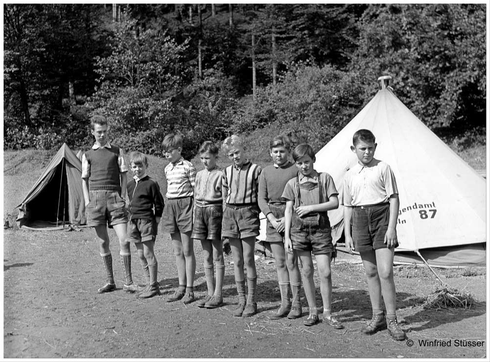 1957 Jugendzeltlager im Baybachtal-Hunsrück (46)