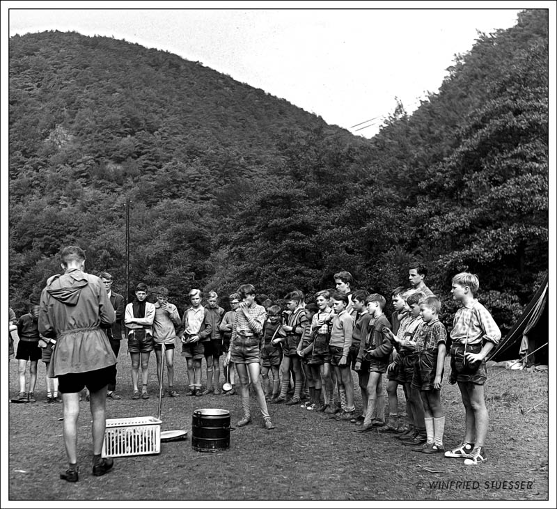 1957 Jugendzeltlager im Baybachtal - Hunsrück (60)