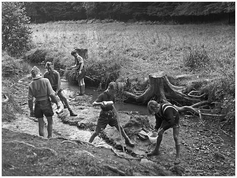 1957 Jugendzeltlager im Baybachtal-Hunsrück (9)