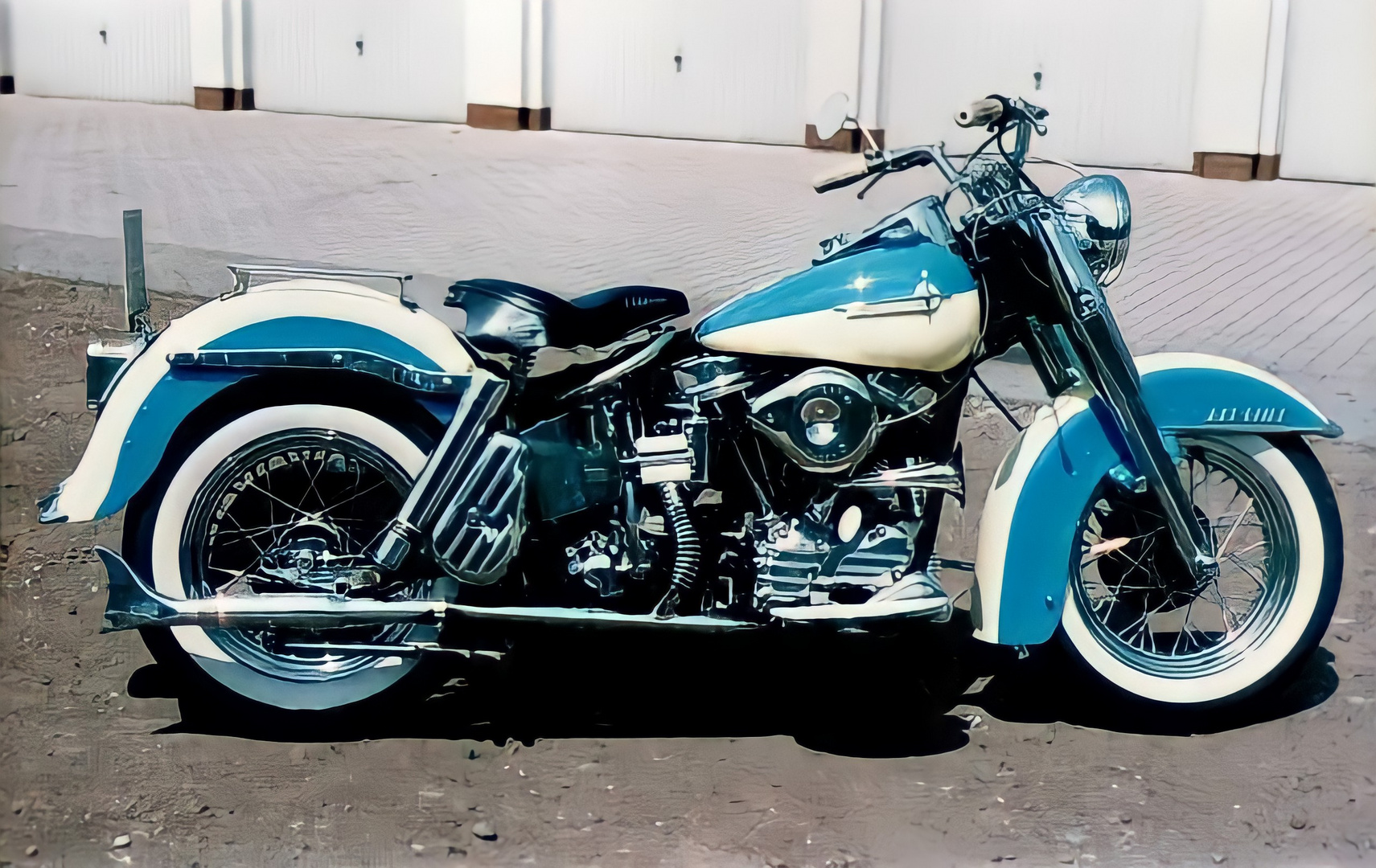 1958 Harley Davidson Duo Glide Restaurator Ralf Sommerfeld