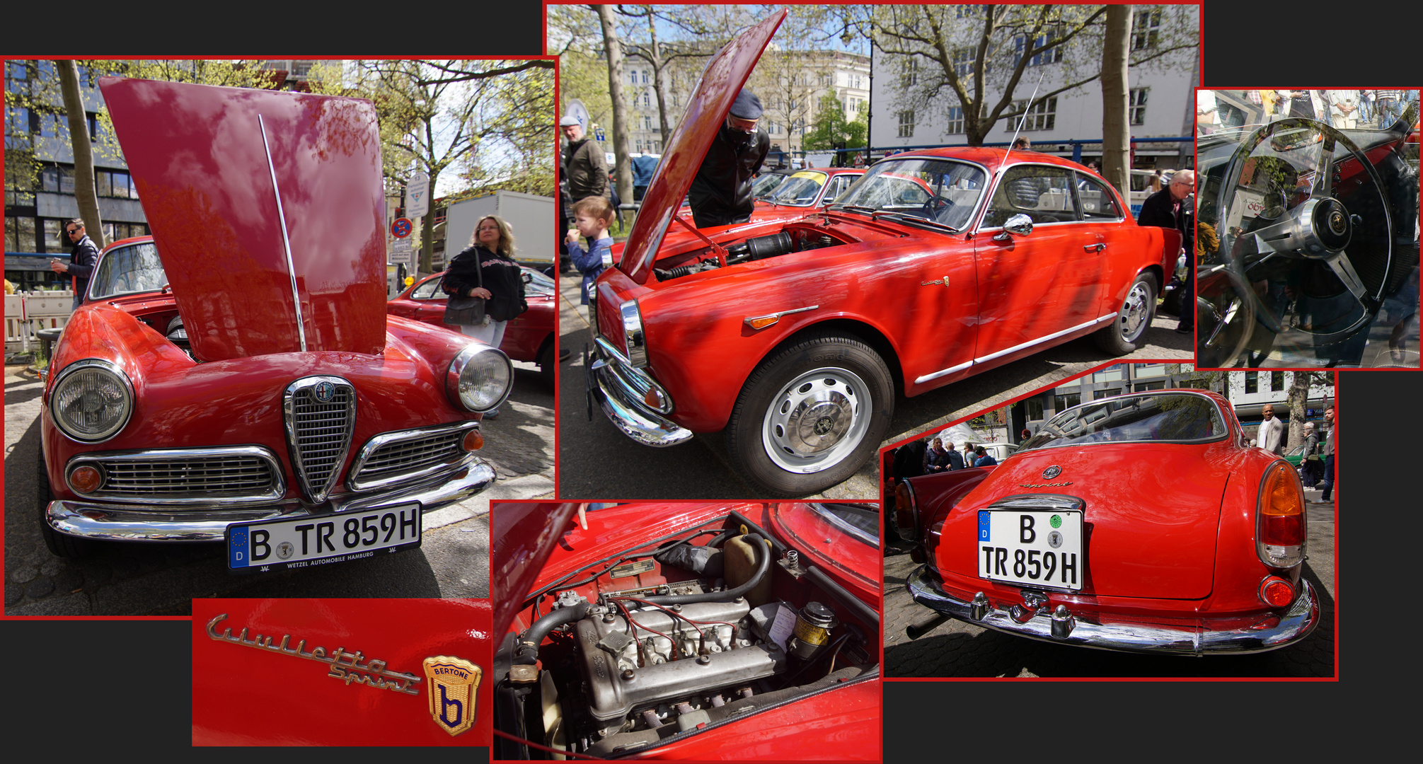 1959er Alfa Romeo Giulietta Sprint seconda serie