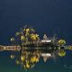 Eine der Inseln im Eibsee