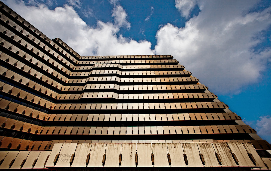 1960er Post Building - Hamburg Germany