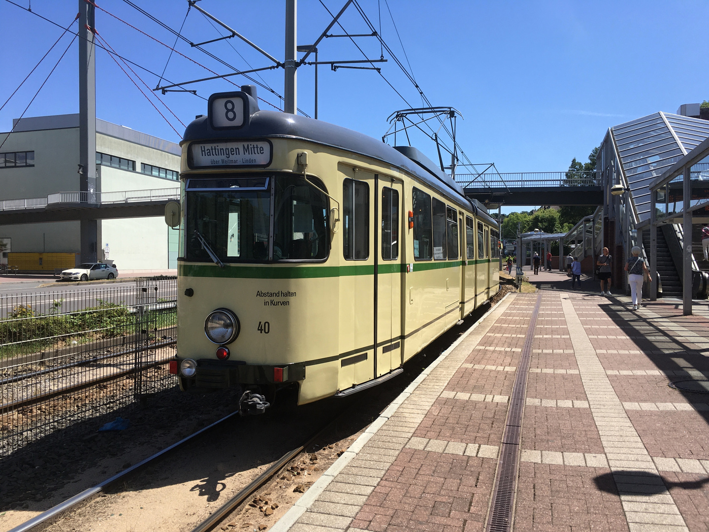 1960er Straßenbahn