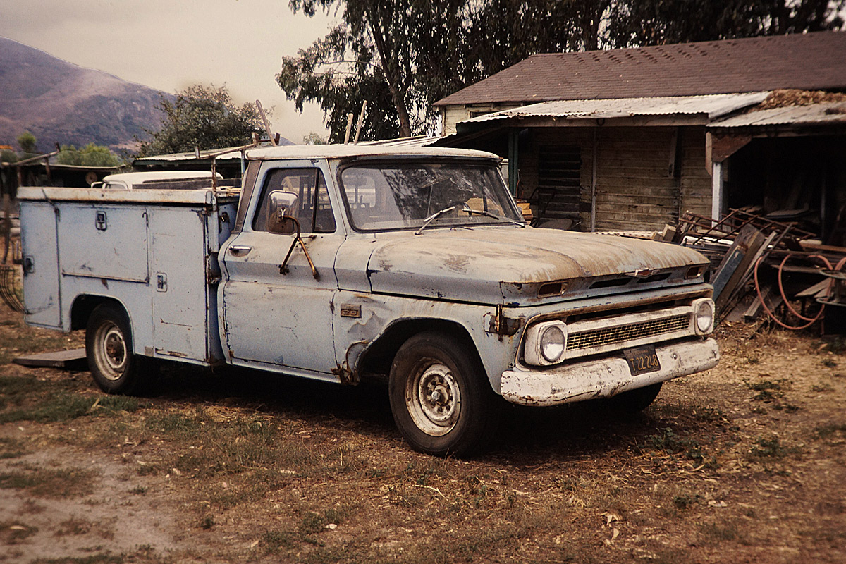 1966 Chevrolet C-10 Mechanikeraufbau.