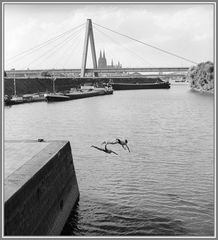 1966 Sommerfreuden am Rhein bei Köln -11-