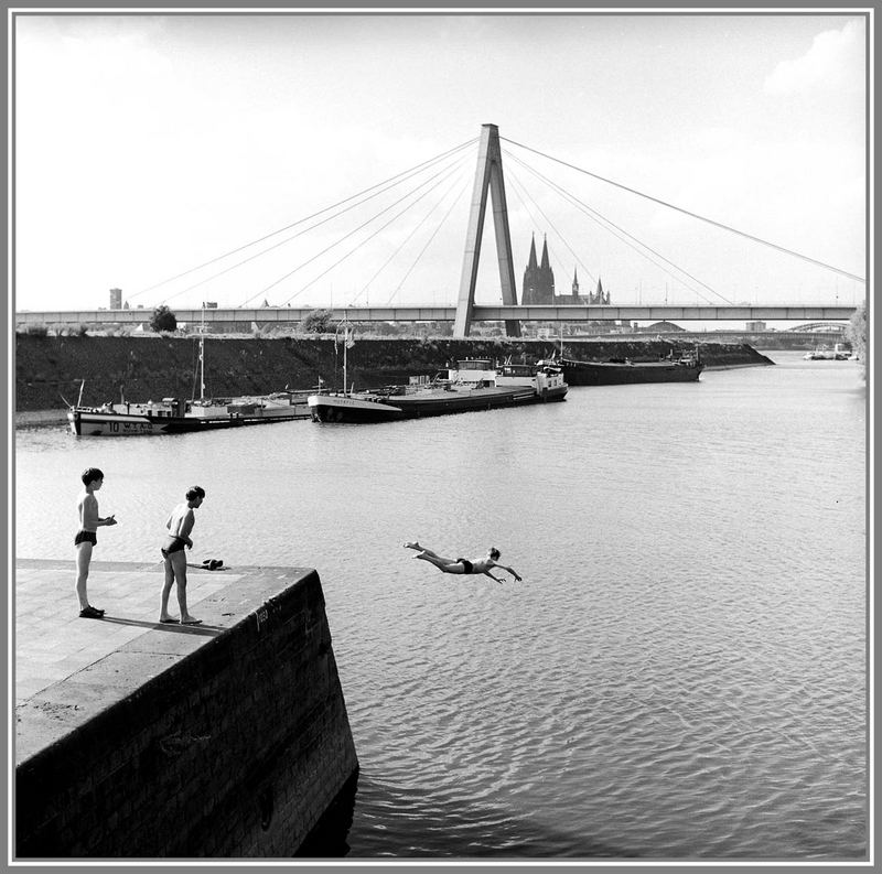 1966 Sommerfreuden am Rhein bei Köln -12-