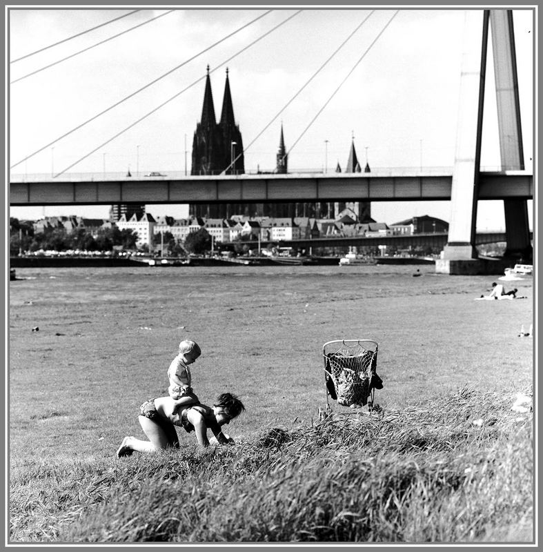 1966 Sommerfreuden am Rhein bei Köln -15-