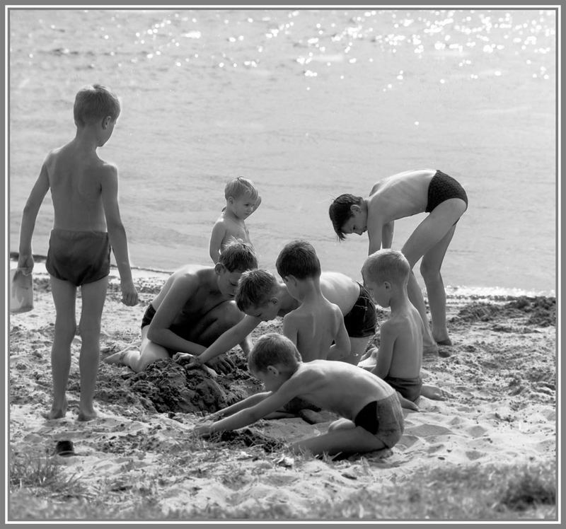 1966 Sommerfreuden am Rhein bei Köln -16-