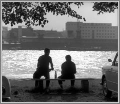 1966 Sommerfreuden am Rhein bei Köln -21-