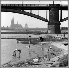 1966 Sommerfreuden am Rhein bei Köln -24-