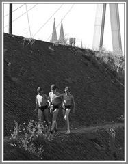 1966 Sommerfreuden am Rhein in Köln -1-