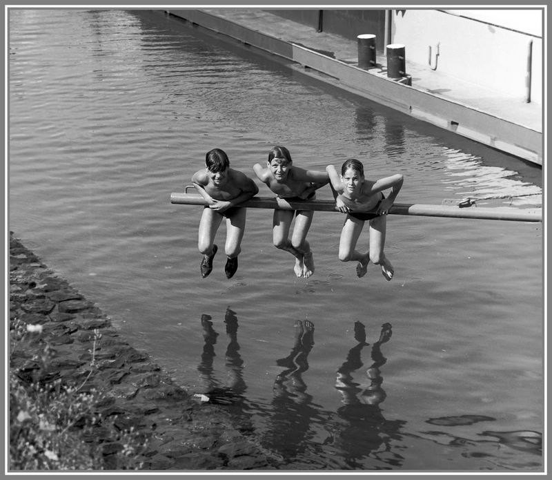 1966 Sommerfreuden am Rhein in Köln -7-