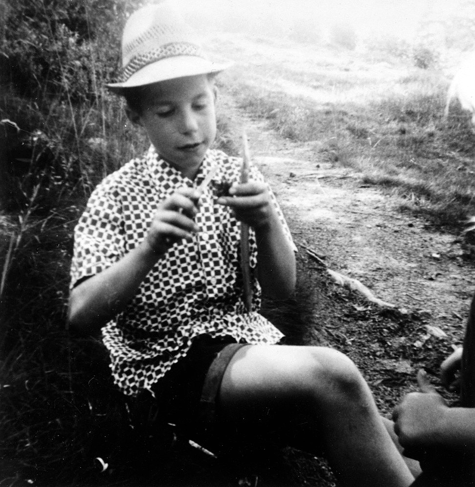 1968 als Kind Urlaub im Bayrischen Wald