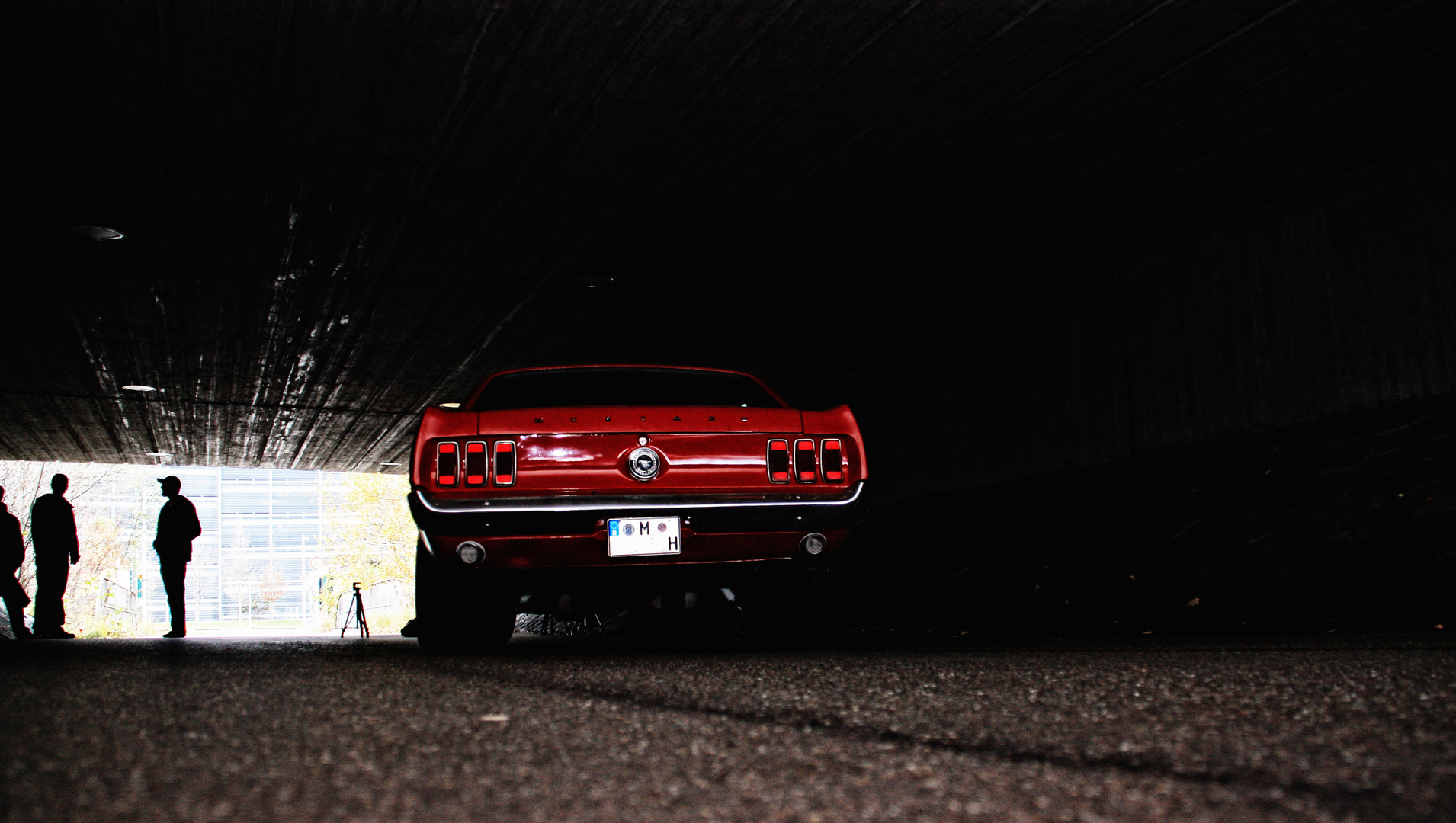 1969 Ford Mustang V8 - Fotoshooting