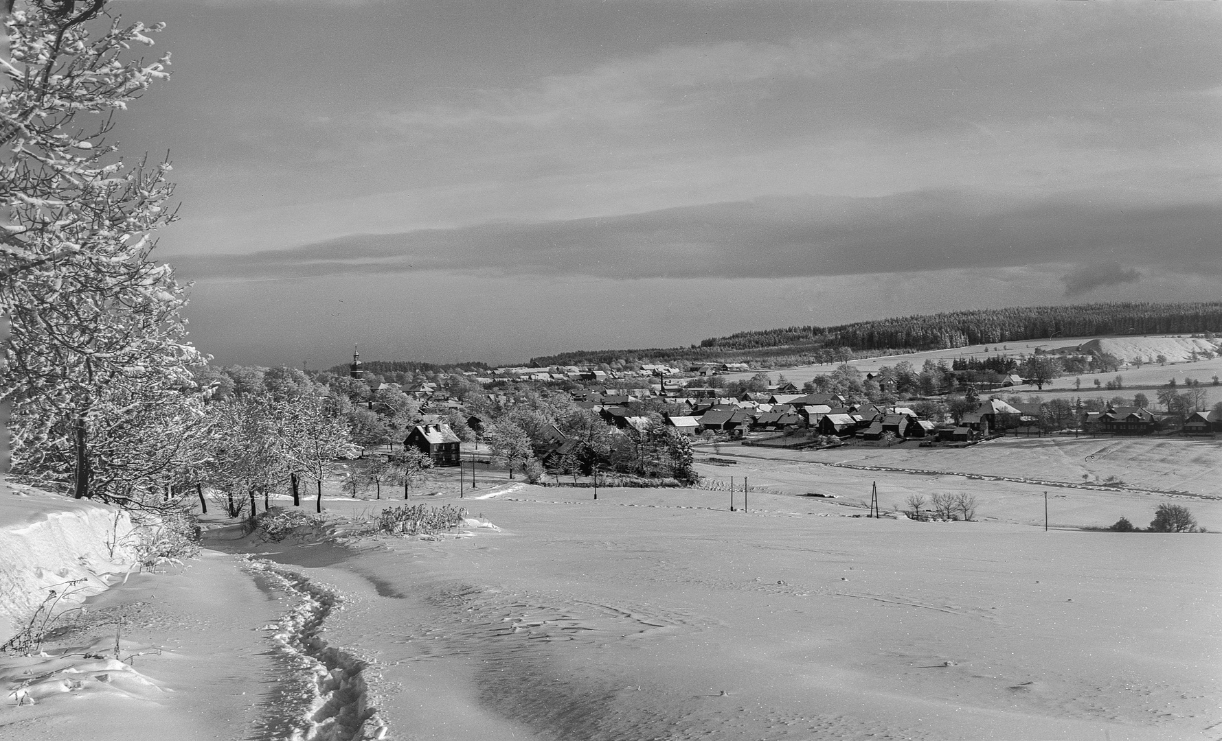 1970 Lehesten (Thür. Wald) Ortsansicht-