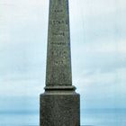 1970 Nordkap der alte schöne original Obelisk