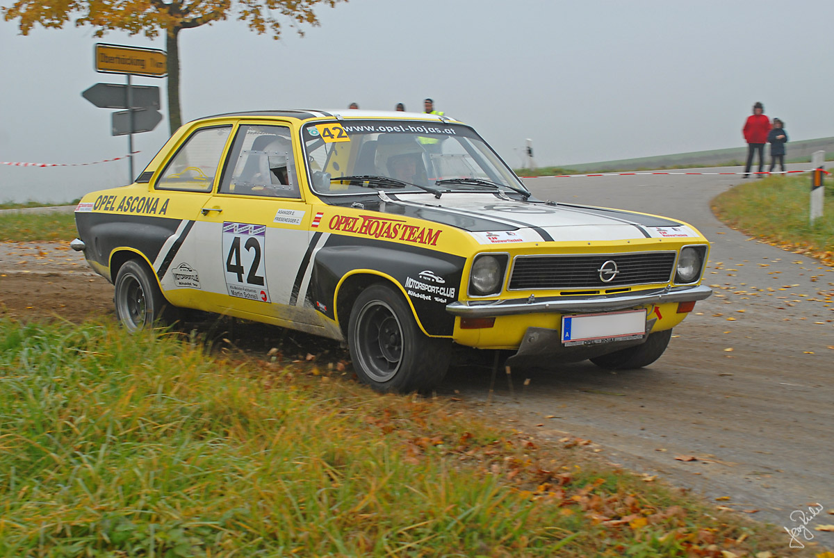 1970er Rallyeklassiker Ascona A