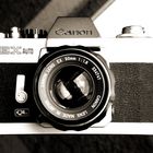 (1972) Canon EX Auto QL mit 50mm Festbrennweite