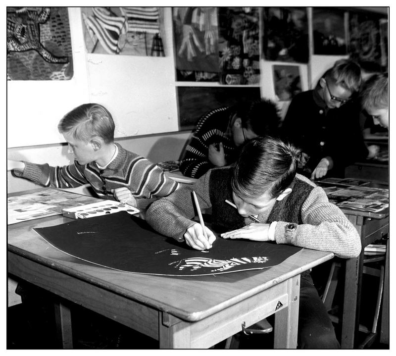 1972 Kunstunterricht am Herder-Gymnasium 2