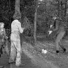 1972: playing with friends in the woods